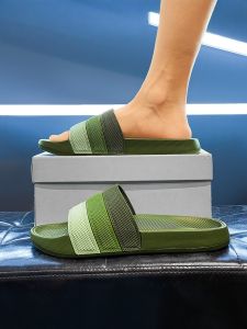 Mens Summer 2025 New Anti-Slip Indoor Outdoor Slippers Bathing Shower Flat Sandals Casual Daily Wear EVA Comfortable Slippers