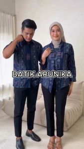 Batik Wanita Batik Couple Baju Batik Wanita Kancing Depan Batik Klasik By Batik Arunika
