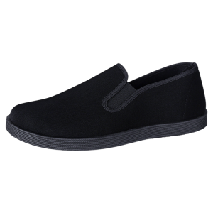 Old Beijing Mens Cloth Shoes 2025 New Mid-aged And Elderly Casual Fleece-lined Warm Cotton Shoes Breathable Flat Heel round Toe