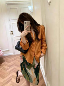 ZHILU | Đồ Mặc Ngoài Chống Nắng Mùa Hè Cổ Polo Sang Trọng Phong Cách Retro