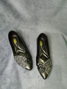 Flatshoes  Wanita Kekinian Empuk Sepatu pesta kerja zh02