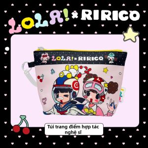 LOLA DESIGN | Túi Đựng Trang Điểm Dung Lượng Lớn Dễ Thương Anime