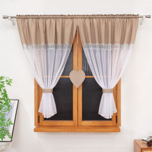 1PC silver wire drill simple decoration curtains heart-shaped panel for cafes bedrooms living rooms festivals