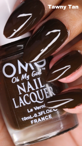 OMG Nail Lacquer 10ml - Tawny Tan
