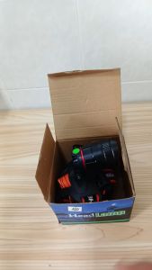 BM T803 Lampu kecemasan Zoomable kepala Lampu luar perkhemahan memancing kalis air boleh dicas semula Lampu suluh