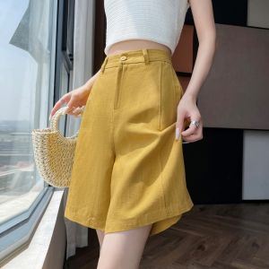 La Chapelle | Cupro Linen Casual Shorts