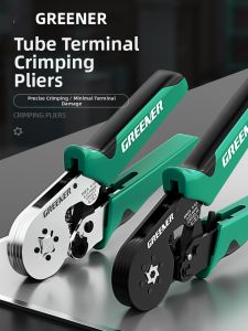 GREENER | Professional Electrical Wire Crimper Multifunctional Cold Press Terminal