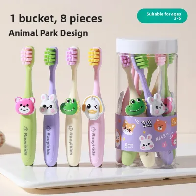 YIYANSENLIN | Soft Bristle Gums Protection Toothbrush and Toothpaste Set for Children 3-8 Years Old