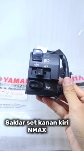 HOLDER SAKLAR KIRI KANAN TOMBOL STATER SEN DIM ON OFF KLAKSON YAMAHA N MAX NMAX 2DP
