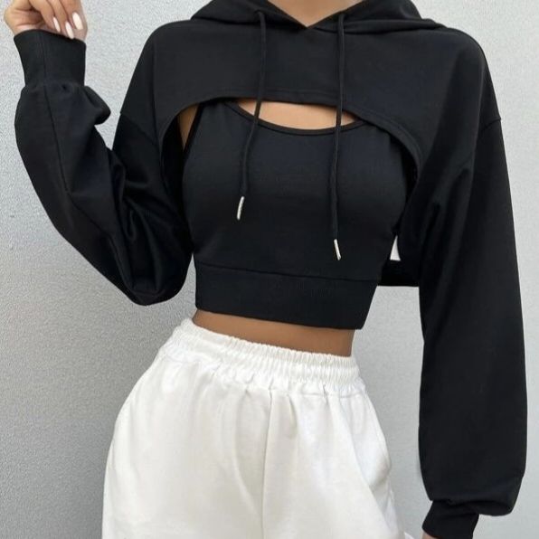 Hoddie crop 2024