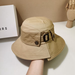 Deisgner Brand Belt Buckle Bucket Hat Spring Summer Women Sunscreen Gorras Japanese Style Fisherman Hat Beach Sun Hats