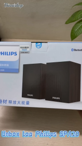 Philips SPA20 - Loa Máy Tính 2.0 Kết Nối Bluetooth USB Công Suất 2W