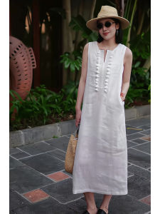 XIYUQI | Minimalist Elegance Loose Fit Stylish Skinny Summer Dress