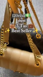 [ZEAVA] - Paket Hemat 137K (Isi 3 Tas Wanita) Tas Grosir