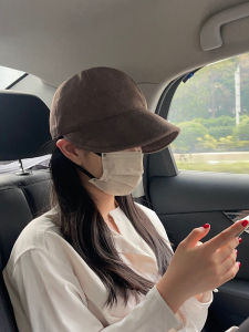 หมวกประมงผ้าขนสัตว์ฤดูใบไม้ผลิและฤดูใบไม้ร่วงสำหรับผู้หญิง หมวกทรงกลมขนาดใหญ่ หมวกฤดูหนาวแบบลำลองสำหรับผู้ชายและผู้หญิง