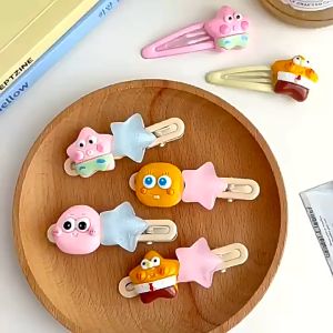 Jepit Rambut Korea Anak Perempuan Aksen Kartun Lucu & Hairclip Jepitan Poni