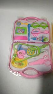 Doctor Play Set Children Pretend Play Set Portable Suitcase Medical Tool Toys Role Play Simulation Teaching Toys