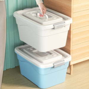 Plastic Storage Box Desktop Miscellaneous Items Organizer Student Dormitory Home Use Toy Snack Storage Basket Frame Cover