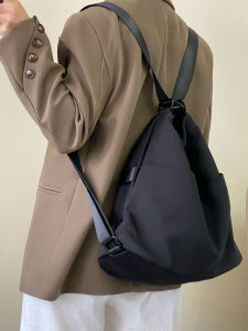 Three-Purpose Backpack Oxford Cloth Bag Messenger Bag Female 2024 New Arrival Large Capacity Class Work Clothing Tote Shoulder Bag