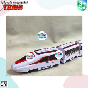 MM Mainan Kereta Cepat High Speed 4 gerbong Train KCIC IT194