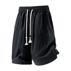 izzue | Cool Feeling Linen Tencel Mens Summer Short Pants