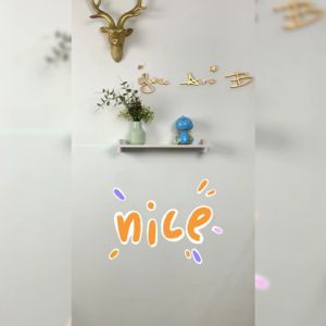 Rak Buku Dinding Rumah Tangga Terintegrasi Rak Hiasan Dinding Gantung Kamar - YOSINOGAWA STORE
