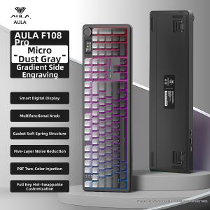 AULA | Customizable Switch Mechanical Keyboard for E-sports Gaming Upgrade Smart Display