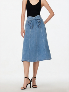 Vero Moda | High Waist Stereoscopic Bow A-Line Skirt