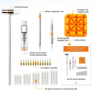 Watch Link Removal Tool  Watch Band Repair Kit Tool for Watch Bracelet Adjustment Resizing Strap Chain Pin Remover Tool Kit