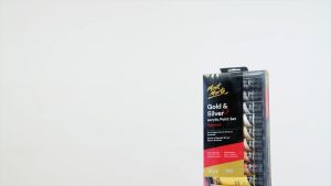 Mont Marte Acrylic Paint Set 12pc x 36ml - Gold and Silver