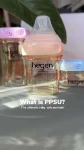 【TWINPACK FOC LID】Hegen PCTO 150ml/5oz & 240ml/8oz & 330ml/11oz PPSU Feeding Bottle | BABY BROTHER BEAR