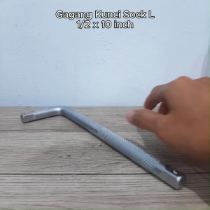 Gagang Kunci Mata Sock L Offset Handle Kunci Sok L 1/2" x 10" Termurah Berkualitas