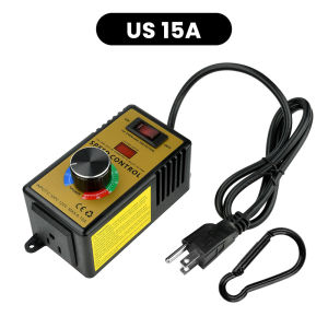Aideepen | AC 220V/110V 10A/15A 4000W Motor Speed Controller Electric Router Exhaust Fan Grinder Drill Variable Voltage Regulator Switch