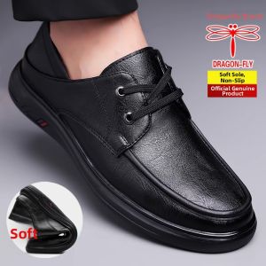 DRAGON-FLY | Soft Leather Business Casual Mens Shoes