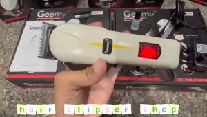 Gemei รุ่นใหม่ บัตเตอร์เลี่ยนไร้สาย Lithium Ion Battery สายได้ ราคาต่ำกว่า จอ LCD แสดงสถานะแบต ตัดผมผู้ใหญ่และเด็ก พร้อมรองหวี 4 ขนาด รูปแบบ Simon