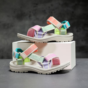 Childrens Sandals Breathable Sports for Girls Casual Outdoor Beach Shoes Kids Non-slip Soft Sole Sandalias Size 30-38