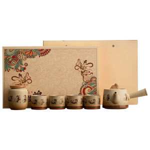 SHANGYANFANG | Dunhuang Flying Apsaras Teaware Set High-End