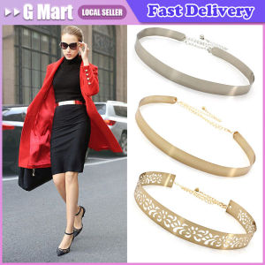 Fashion Women Adjustable Metal Designer Belt Ladies Dress Luxury Bling Gold Silver Mirror Vintage Waistband with Waist Chain Gift Exaggerated Waist Ornament Women Sequined Metal Wide Belt Gold Silver Color Wide Waist Belt Mirror Waistband