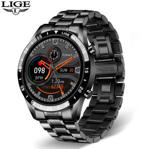 LIGE | LIGE Mens Classic Smart Watch 1.39-Inch HD Display Health Tracking Bluetooth Calling Voice Assistant Sports Smartwatch 2026 New