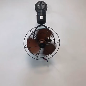 13-inch ceiling fan 6-speed DC motor electric fan mini ceiling fan aisle study balcony wall-mounted dual-purpose large air volume shaking small ceiling fan bedroom kitchen dining room frequency conversion ceiling fan