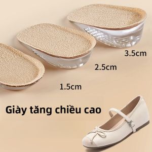 XIANZHAO | Đế Giày Tăng Chiều Cao Không Thể Thấy dành cho Phụ Nữ