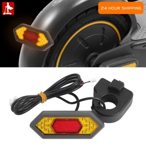Modified Turn Signal Light for Xiaomi M365 Pro Pro2 for Ninebot Max G30 Scooter Rear Fender Lamp Alarm Indicator Blinker