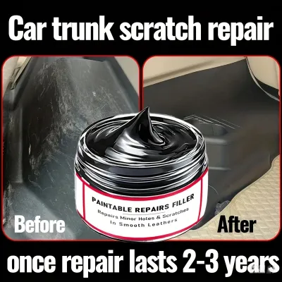 1 Piece 100g Car Interior Renovation Wax - Plastic Parts Update Interior Glitter Wax Tire Protection Black Vehicle Yellowing Repair and Nano Crystal Layer - Effectively Remove Scratches Repair Formula Interior Protection | Smooth Surface | Nan...