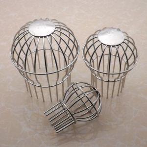Ball-shaped Stainless Steel Drain Cover Anti-clogging Leaf Protection