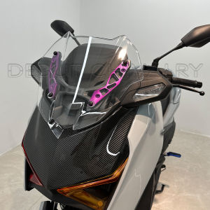 For Yamaha XMAX 300 250 2025 2026 V3 modified windshield decorative strip CNC aluminum alloy windshield decorative bracket accessories