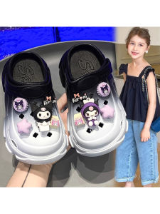 Giày Đế Bằng EVA Chống Trượt Mùa Hè Cho Bé Gái Giày Đi Biển Đế Mềm Thoáng Khí Thoải Mái Giày Trẻ Em Kuluami