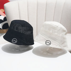 หมวกชาวประมงเด็ก เด็กทารก ม่านบังแดด ระบายอากาศได้ดี ฤดูร้อน ปีกใหญ่ สไตล์เกาหลี อินเทรนด์ หมวกป้องกันแสงแดดเด็กรุ่นบาง