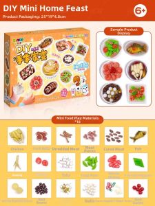 LOOM LUXE | DIY Mini Food Model Toys for Girls