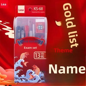 MONLEYTA | Complete Set Of Transparent Exam Stationery 2B Pencils And Answer Sheet Filling Pens For Postgraduate And College Entrance Exams