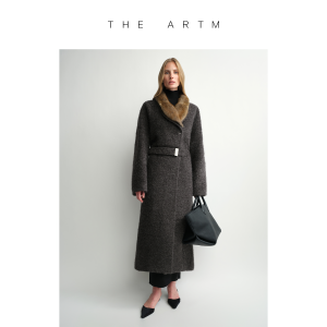 Detachable Collar Wool Coat